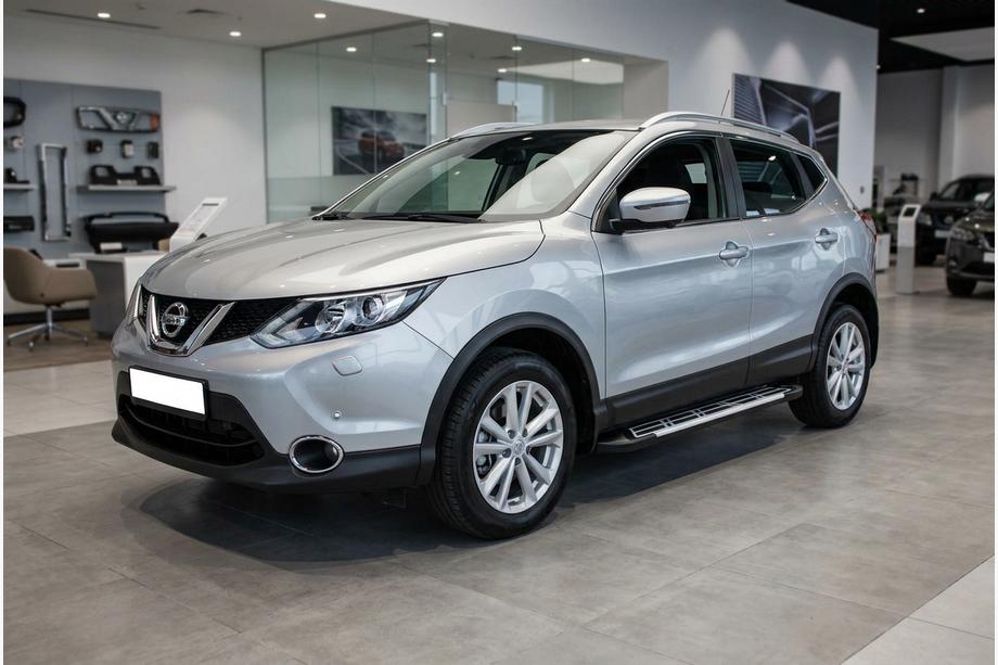 Nissan Qashqai 2014-2021 Seitenschweller Sunrise (2 Stk., Aluminium) Image