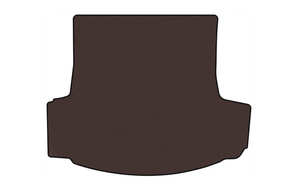 Audi A8 1994-2002 Gummi-Kofferraummatte Carsuit V-1 (Sedan, braun) Image