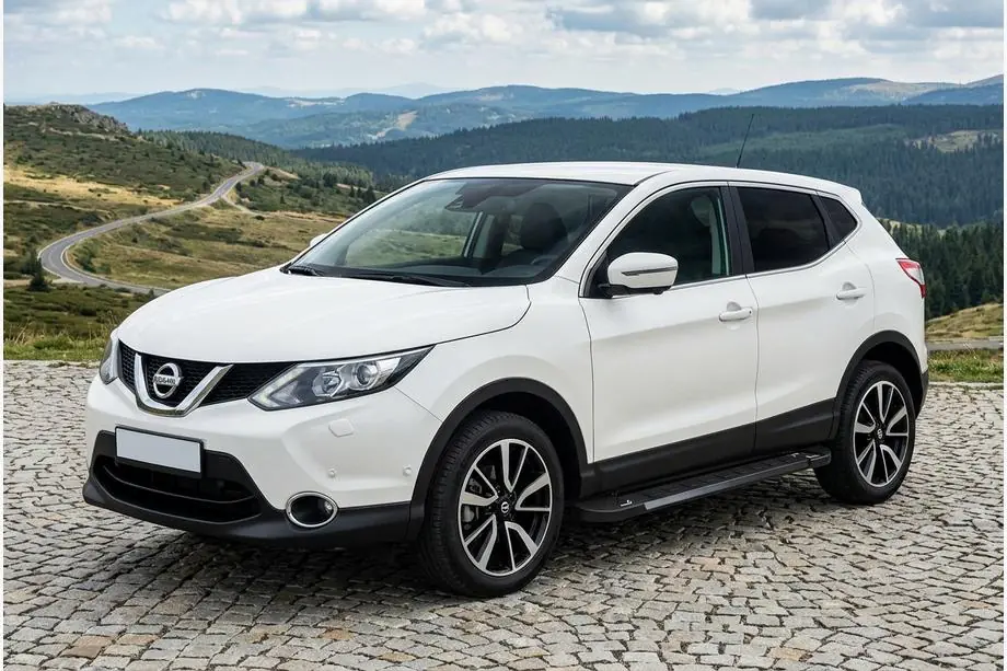 Nissan Qashqai 2014-2021 Seitenschweller RedLine Black (2 Stk., Aluminium) Image