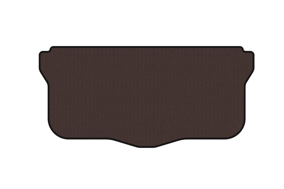Citroen C-1 2005-2014 Gummimatte für Kofferraum Carsuit (HB, braun) Foto 1
