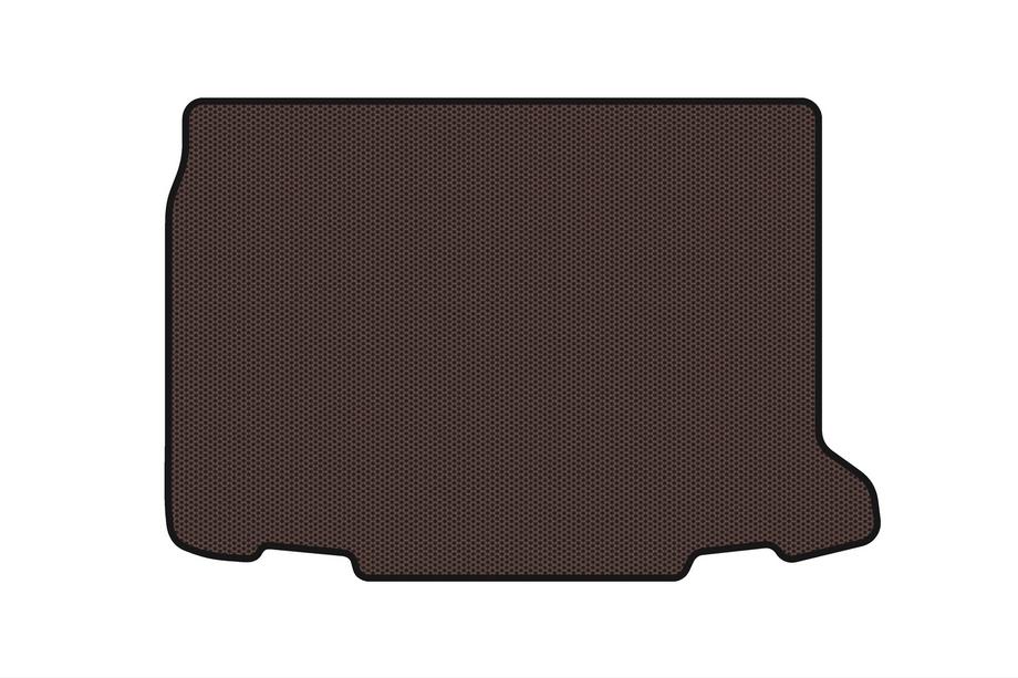 Citroen DS-3 2009-2016 Gummimatte für Kofferraum Carsuit (Braun) Foto 1