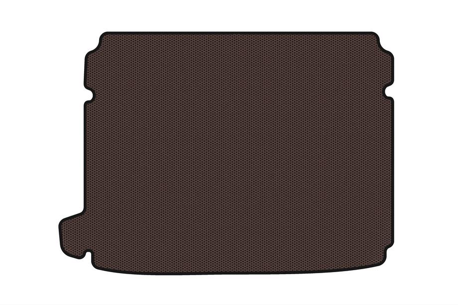 Citroen DS-4 2010-2015 Gummimatte für Kofferraum Carsuit (HB, Vor-Facelift, braun) Foto 1