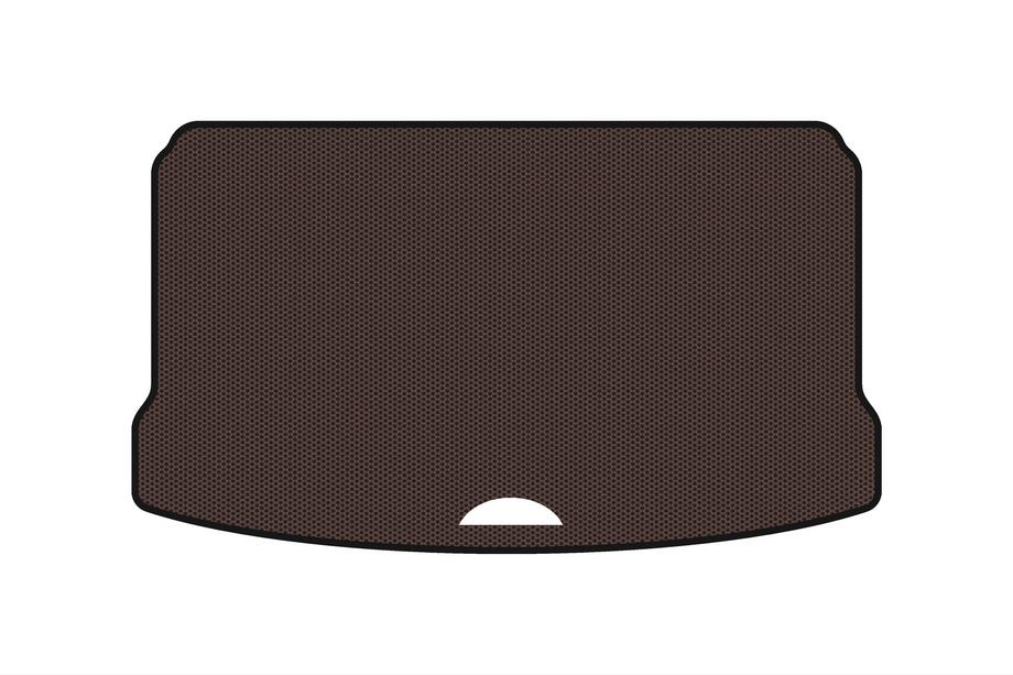 Mini Cooper F55/56/57 2014-2023 Gummimatte für Kofferraum Carsuit (für S F55, 5-türig, braun) Foto 1