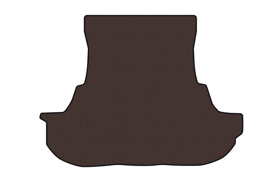 Dodge Challenger 2008-2023 Gummimatte für Kofferraum Carsuit (Coupé, braun) Foto 1