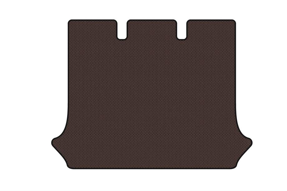 Fiat Doblo I 2001-2005 Gummimatte für Kofferraum Carsuit (Braun) Foto 1