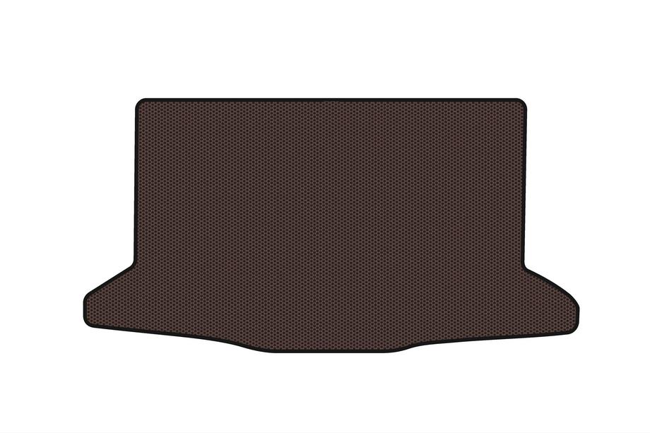 Fiat Sedici 2006-2014 Gummimatte für Kofferraum Carsuit (HB, braun) Foto 1