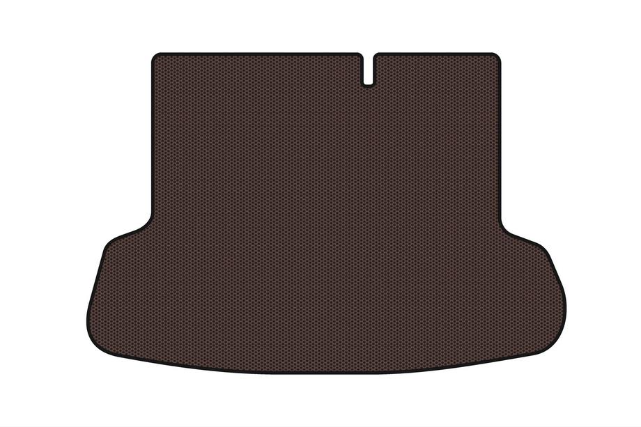 Hyundai Accent 2006-2010 Gummimatte für Kofferraum Carsuit (SD, braun) Image