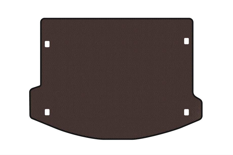 Jaguar E-Pace 2017-2024 Gummimatte für Kofferraum Carsuit (Braun) Image