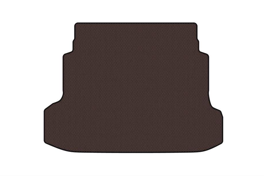 Kia Cerato 2 2010-2013 Gummimatte für Kofferraum Carsuit (SD, braun) Foto 1