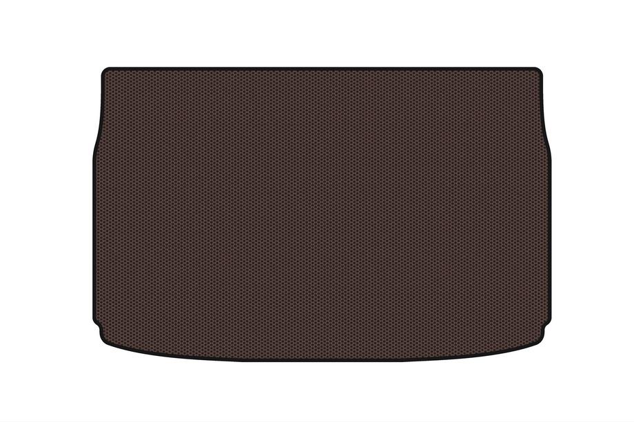 Kia Sedona 2014-2020 Gummimatte für Kofferraum Carsuit (8-Sitzer, braun) Foto 1