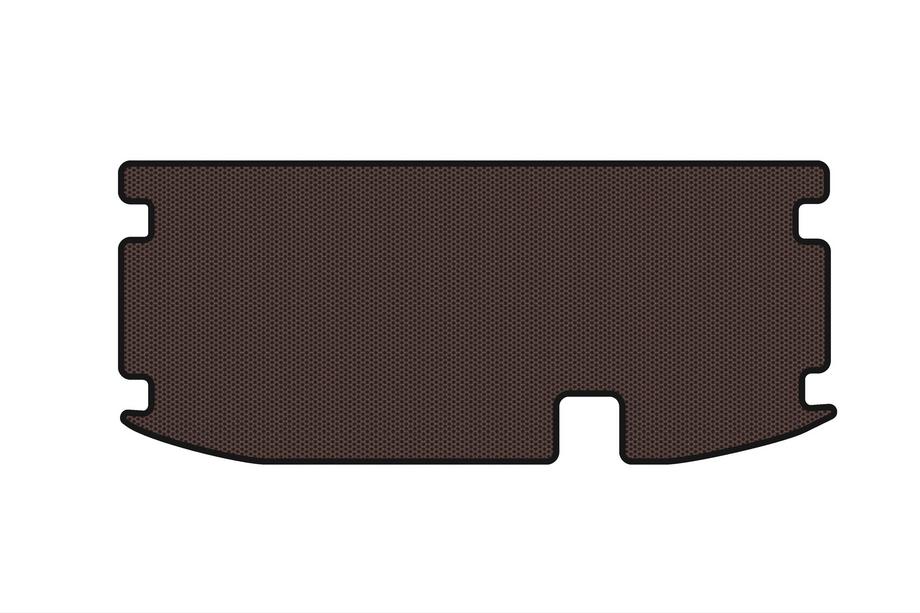 Mercedes R-class W251 2005-2017 Gummimatte für Kofferraum Carsuit (Braun) Foto 1
