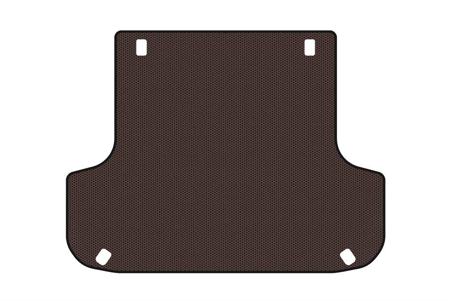 Mitsubishi Pajero Sport 1996-2007 Gummimatte für Kofferraum Carsuit (Braun) Image