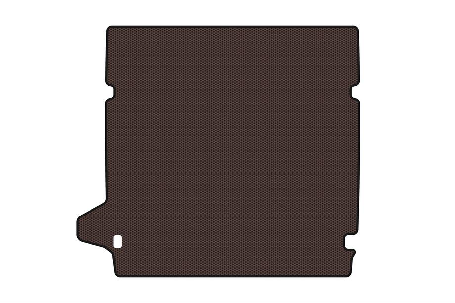 Nissan Pathfinder R51 2005-2014 Gummimatte für Kofferraum Carsuit (bis zur 2. Sitzreihe, braun) Foto 1