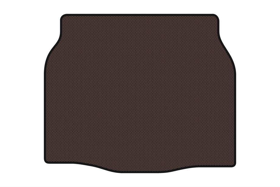 Nissan Tiida 2011-2014 Gummimatte für Kofferraum Carsuit (HB, braun) Foto 1