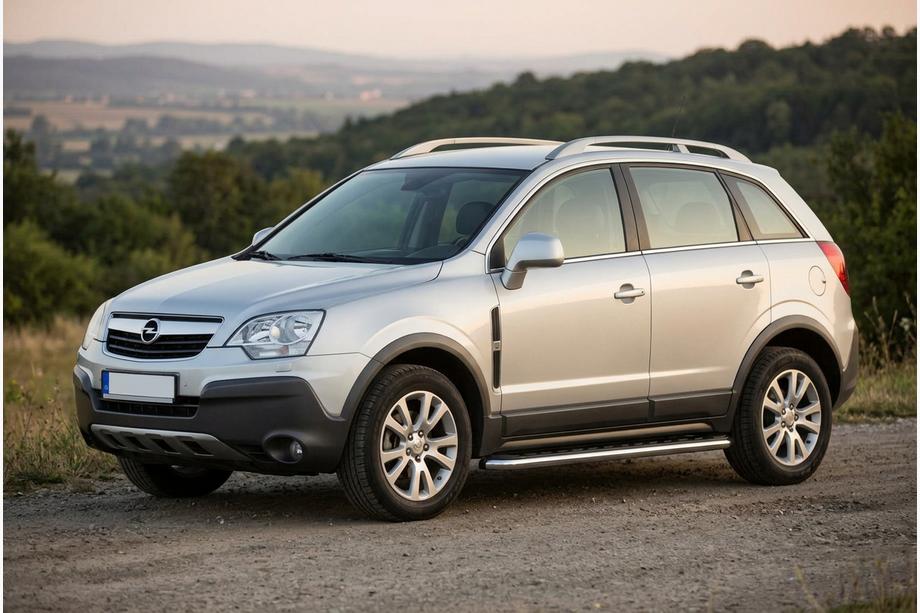 Opel Antara 2006-2017 Trittbretter Maydos V1 (2 Stk., Aluminium & Edelstahl) Image