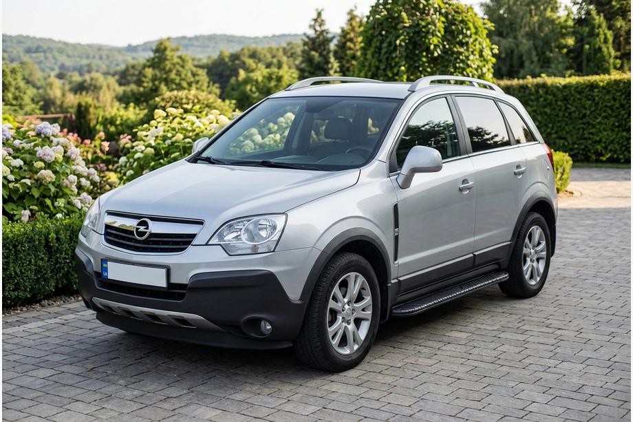 Opel Antara 2006-2017 Seitenschweller Bosphorus Black (2 Stk., Aluminium) Image