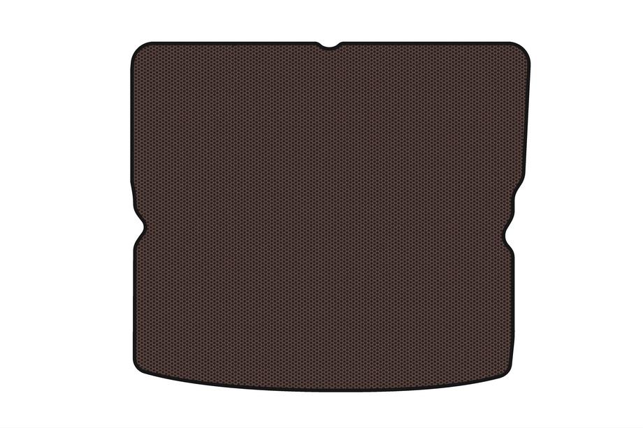 Opel Zafira B 2005–2011 Gummimatte für Kofferraum Carsuit (mit Abdeckung der 3. Sitzreihe, braun) Foto 1
