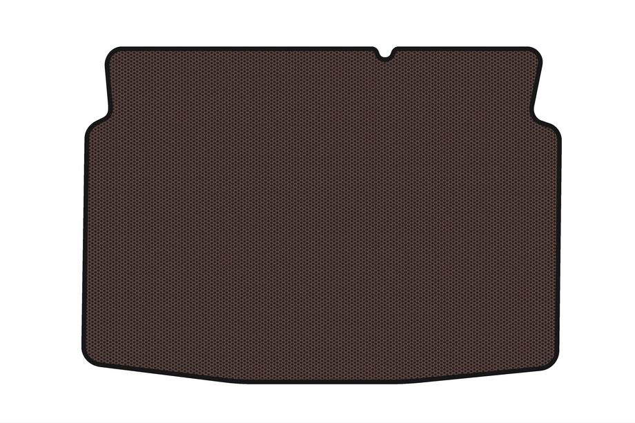 Peugeot 207 2006–2014 Gummimatte für Kofferraum Carsuit (HB, 5-türig, braun) Foto 1