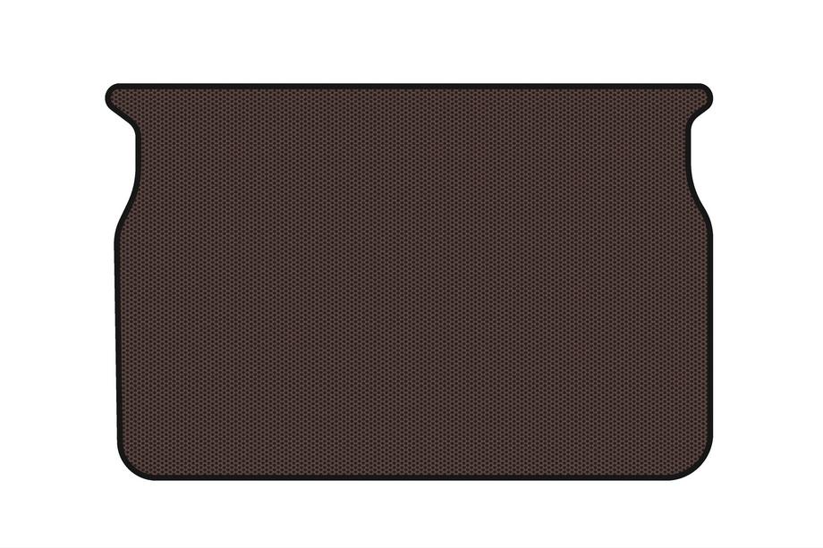 Peugeot 208 2012-2019 Gummimatte für Kofferraum Carsuit (HB, 5-türig, braun) Foto 1