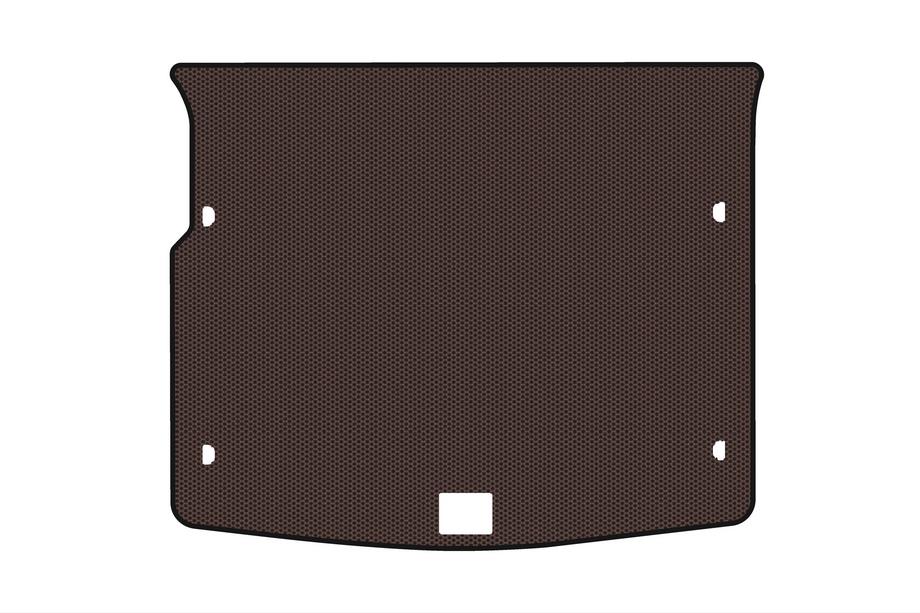 Porsche Cayenne 2003–2010 Gummimatte für Kofferraum Carsuit V1 (Braun) Foto 1