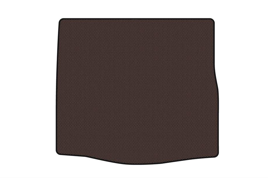 Renault Scenic/Grand 2016–2025 Gummi-Kofferraumwanne Carsuit (untere Ladebodenposition, 5-Sitzer, braun, Grand) Foto 1