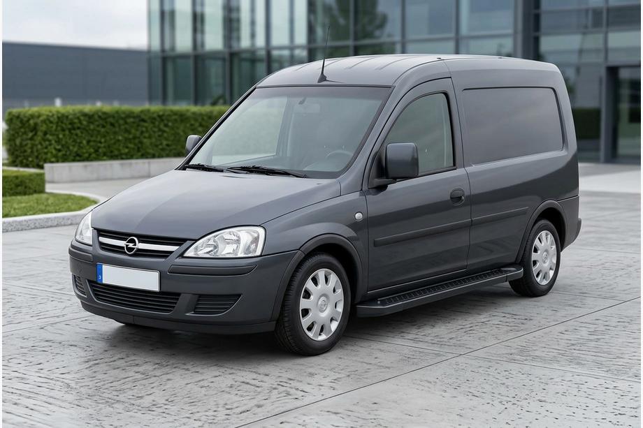 Opel Combo 2002–2012 Trittbretter Allmond Black (2 Stk., Aluminium) Image