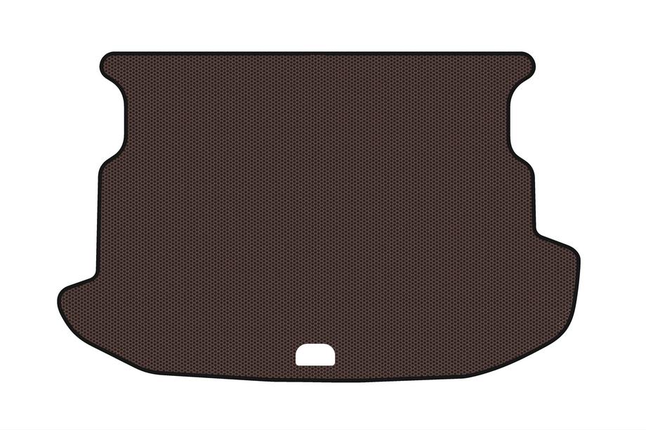SsangYong Korando 2010-2019 Gummimatte für Kofferraum Carsuit (2010-2016, braun) Foto 1