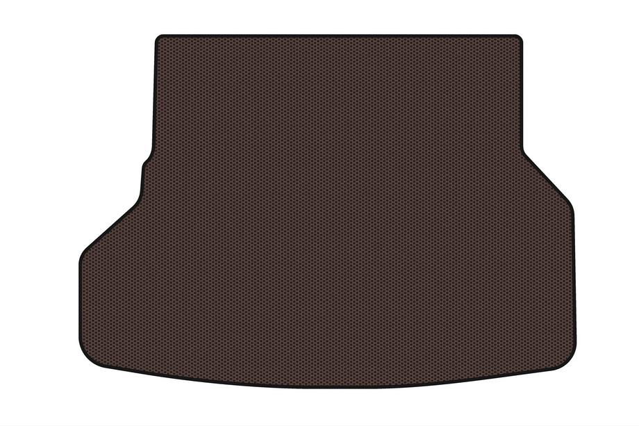 Toyota Highlander 2008-2013 Gummimatte für Kofferraum Carsuit (Braun) Foto 1