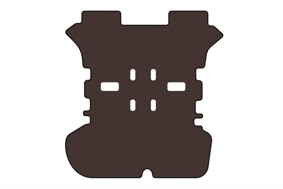 Toyota Previa 2000-2006 Gummimatte für Kofferraum Carsuit (Braun) Image