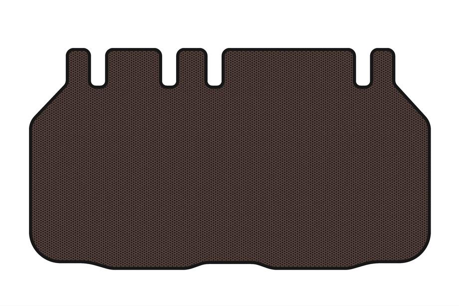 Toyota Previa 2006-2019 Gummimatte für Kofferraum Carsuit (6-Sitzer, braun) Foto 1
