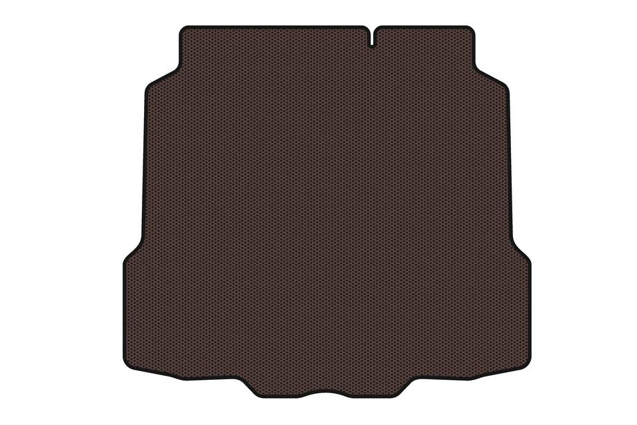 Toyota Yaris 2010-2020 Gummimatte für Kofferraum Carsuit (SD, braun) Foto 1