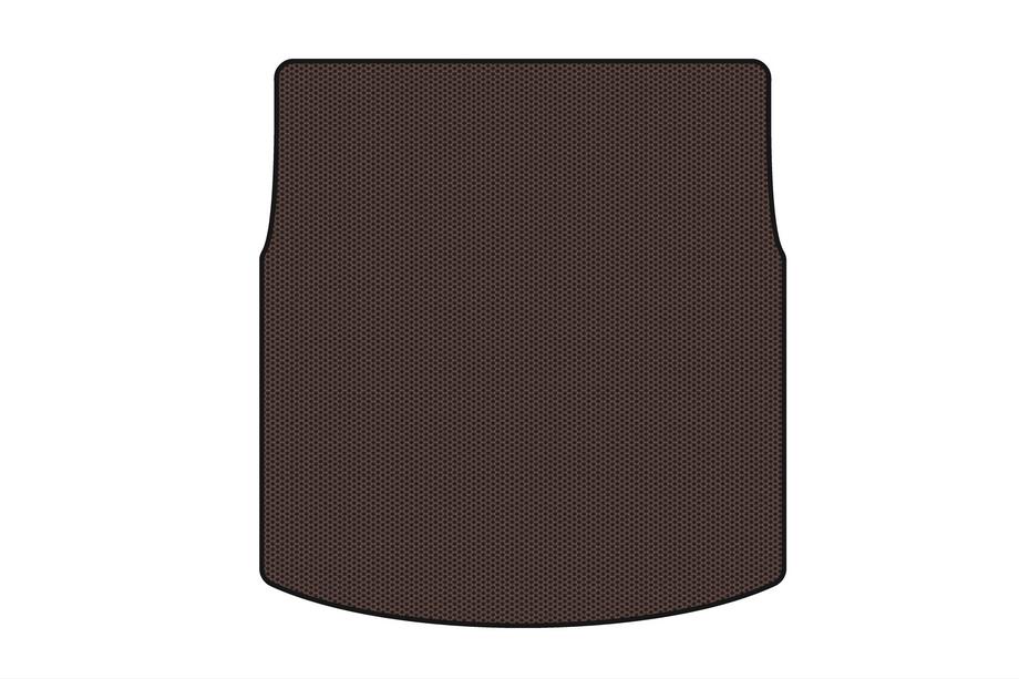 Volkswagen Phaeton 2002-2016 Gummimatte für Kofferraum Carsuit (SD, kurzer Radstand, braun) Foto 1