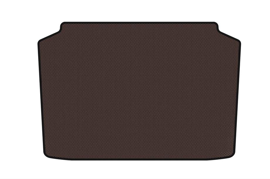 Volkswagen Polo 2001-2009 Gummimatte für Kofferraum Carsuit (HB, 3/5-türig, braun) Foto 1