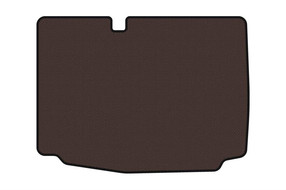 Volkswagen Polo 2010-2017 Gummimatte für Kofferraum Carsuit (HB, 3/5-türig, braun) Foto 1