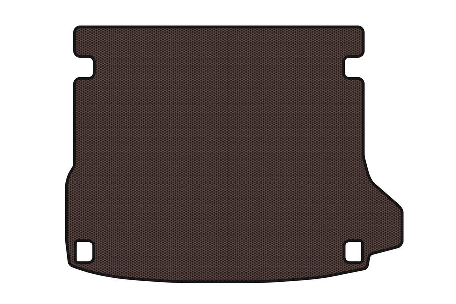 Audi Q5 2008-2017 Gummimatte für Kofferraum Carsuit V-1 (Braun) Foto 1