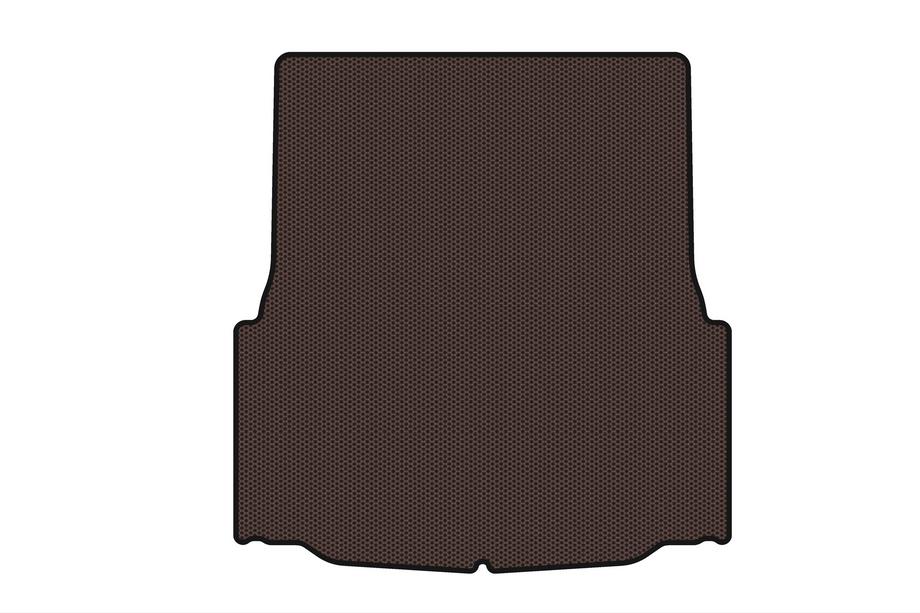 BMW 3 Series E46 1998-2006 Gummimatte für Kofferraum Carsuit (SD, braun) Foto 1