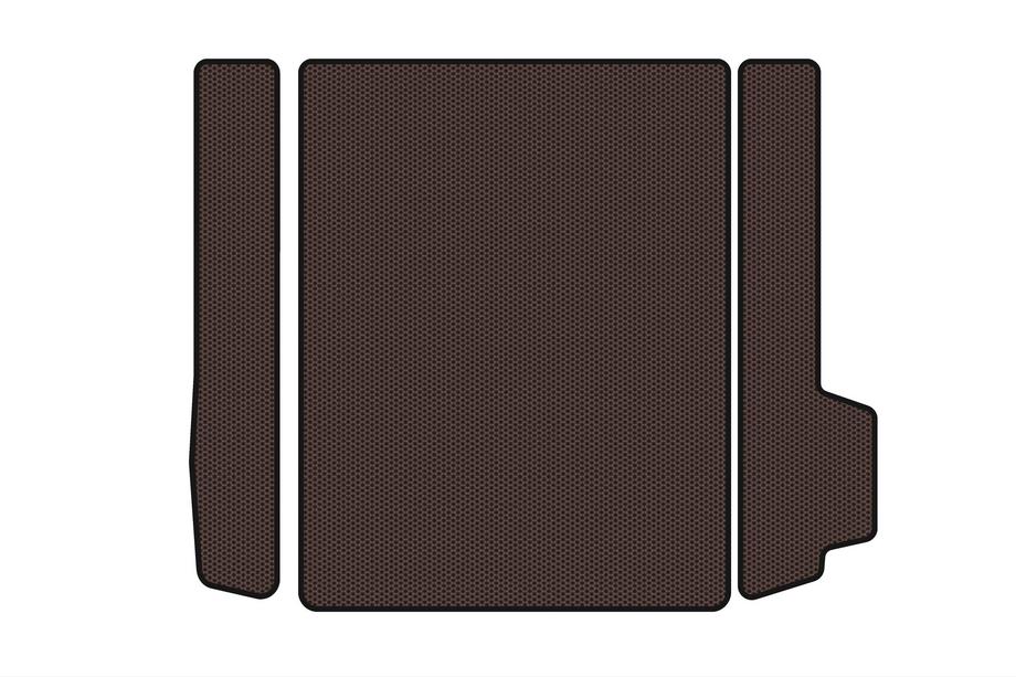 BMW X4 F26 2014-2018 Gummimatte für Kofferraum Carsuit V-1 (Braun) Foto 1