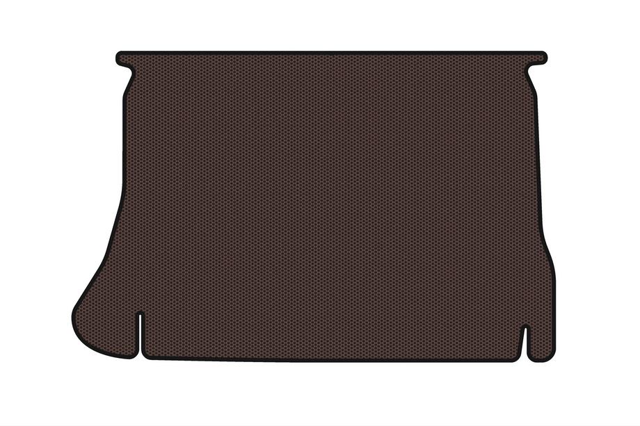 Daewoo Lanos 1998-2017 Gummimatte für Kofferraum Carsuit (HB, braun) Foto 1