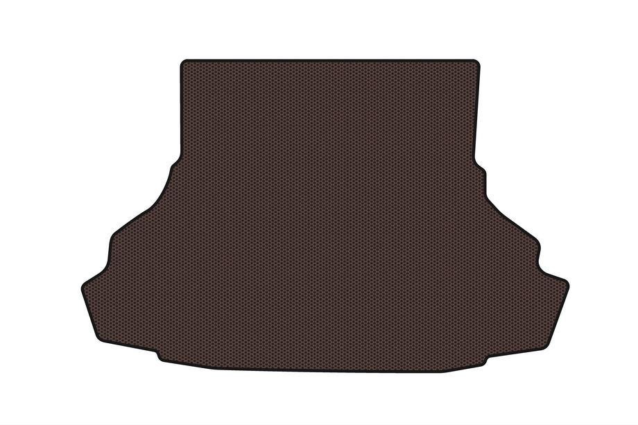Ford Mustang 2015-2023 Gummimatte für Kofferraum Carsuit (2015-2017, Cabriolet, USA, braun) Foto 1