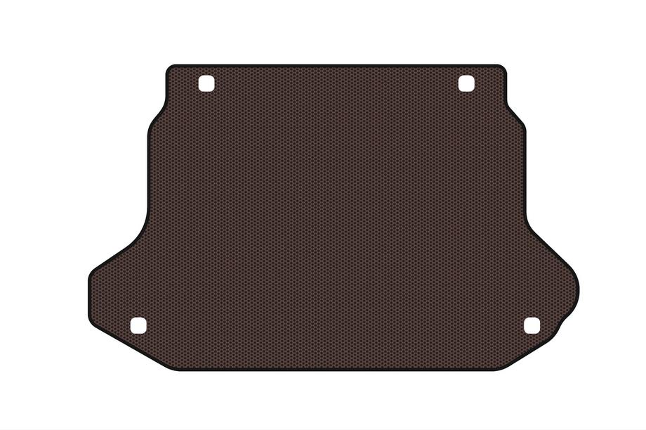 Honda CRV 2001-2006 Gummimatte für Kofferraum Carsuit (Braun) Image