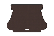 Hyundai Santa Fe 1 2000-2006 Gummimatte für Kofferraum Carsuit (Braun) Foto 1