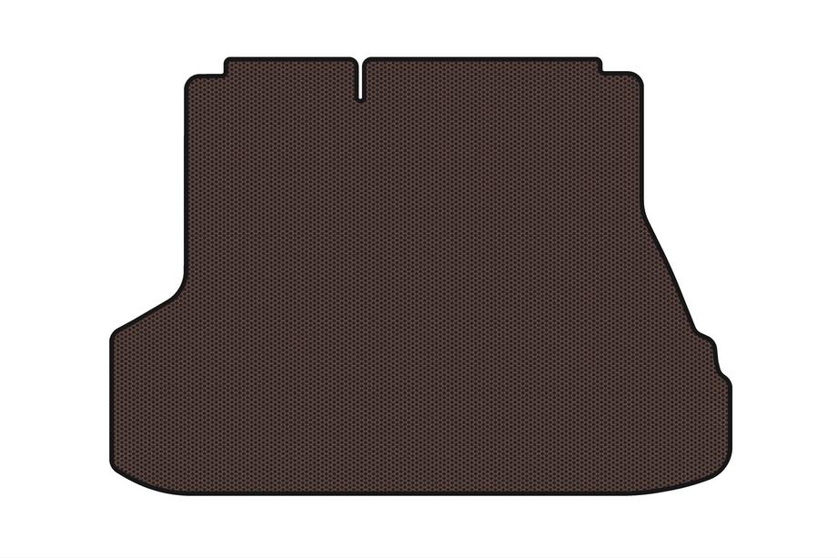 Kia Cerato 1 2004-2009 Gummimatte für Kofferraum Carsuit (SD, braun) Foto 1