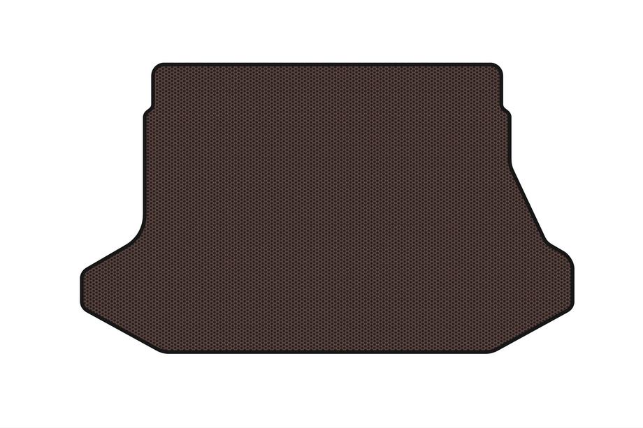 Kia Cerato 1 2004-2009 Gummimatte für Kofferraum Carsuit (HB, braun) Foto 1