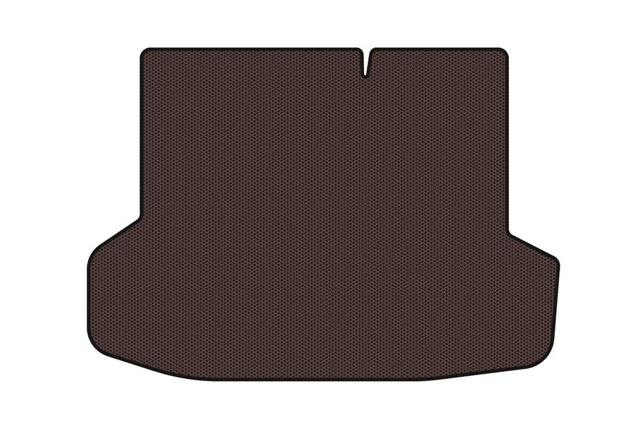 Kia Rio 2005-2011 Gummimatte für Kofferraum Carsuit (SD, braun) Image