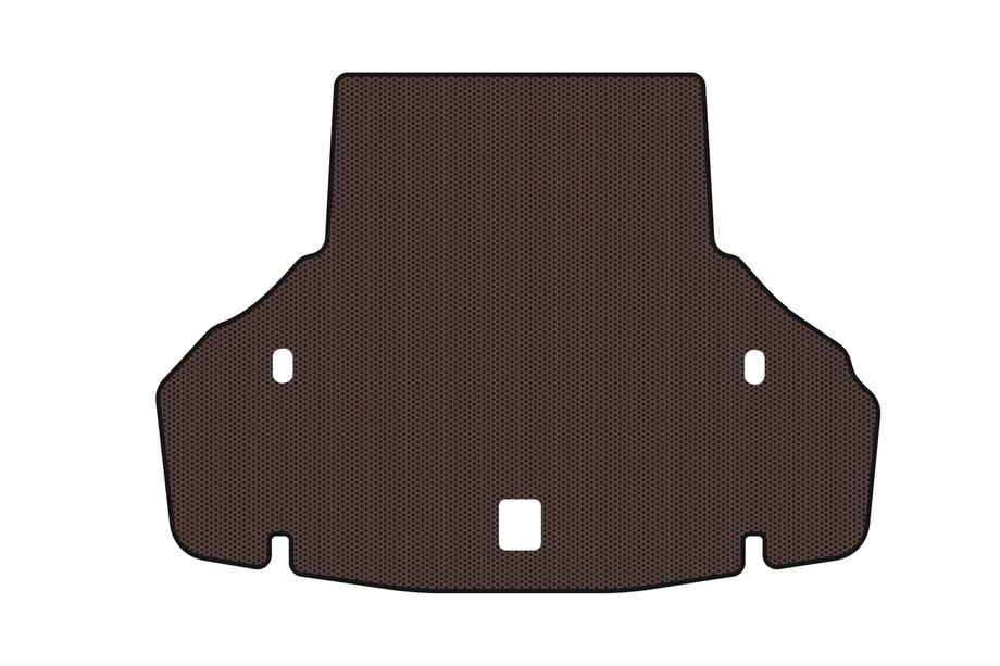 Lexus LS 2007-2017 Gummimatte für Kofferraum Carsuit (2007-2009, SD, Kein Allrad, USA, Braun) Foto 1
