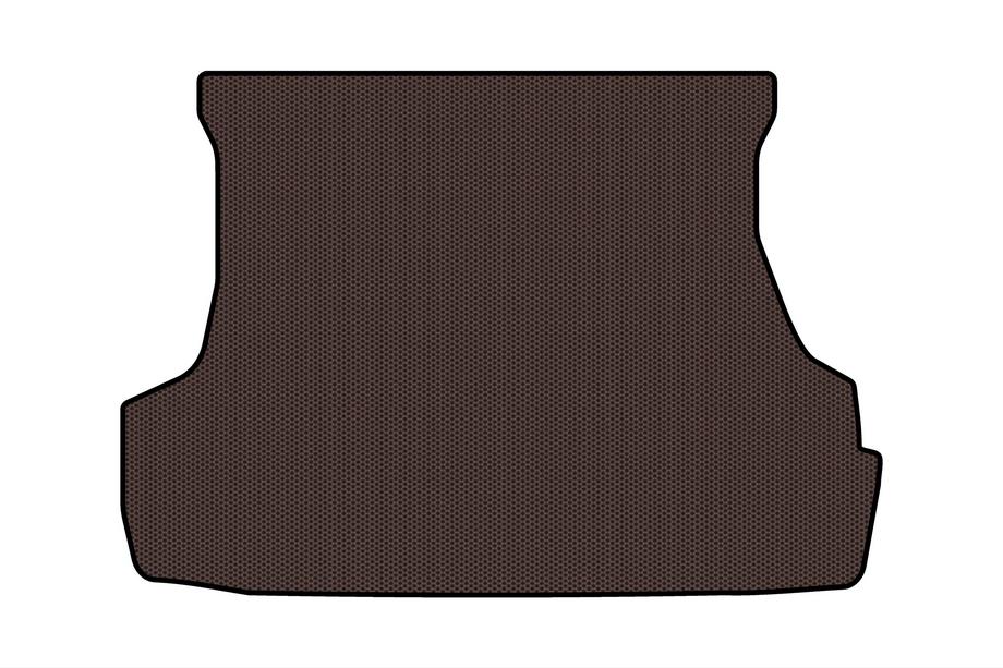 Mazda 323 1977-2003 Gummimatte für Kofferraum Carsuit (HB, 5-türig, braun) Image