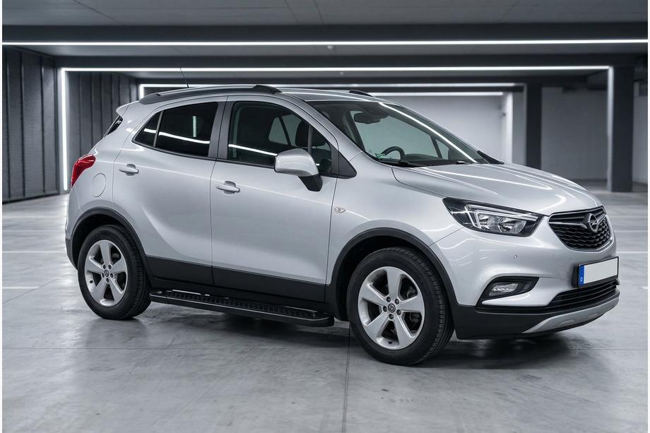 Opel Mokka 2012-2021 Trittbretter Allmond Black (2 Stk., Aluminium) Image