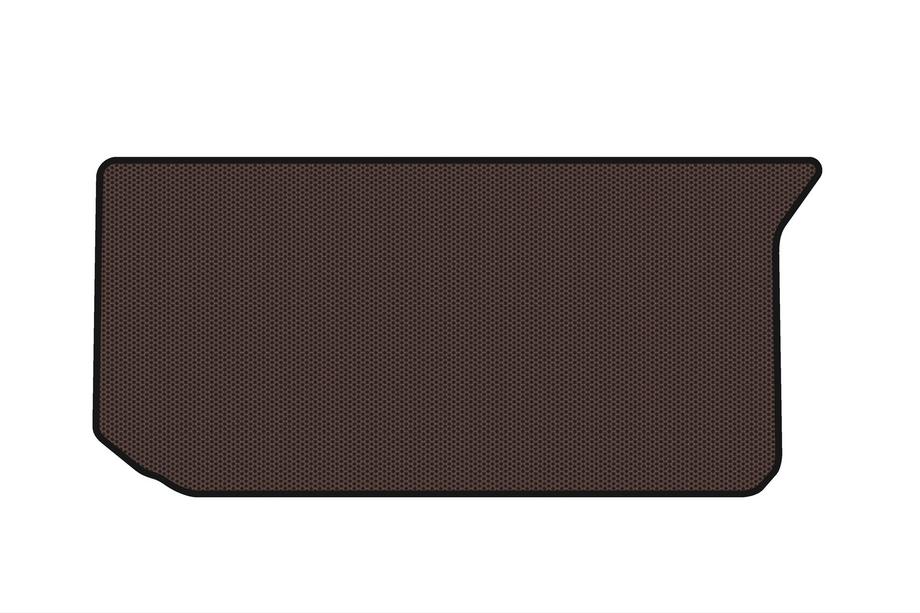 Smart 2007-2014 Gummimatte für Kofferraum Carsuit (Coupé, braun) Foto 1