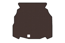 Mercedes C-class W203 2000-2007 Gummimatte für Kofferraum Carsuit (SD, braun) Foto 1