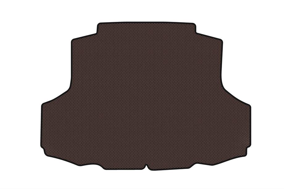 Mitsubishi Lancer 9 2004-2008 Gummimatte für Kofferraum Carsuit (SD, braun) Image